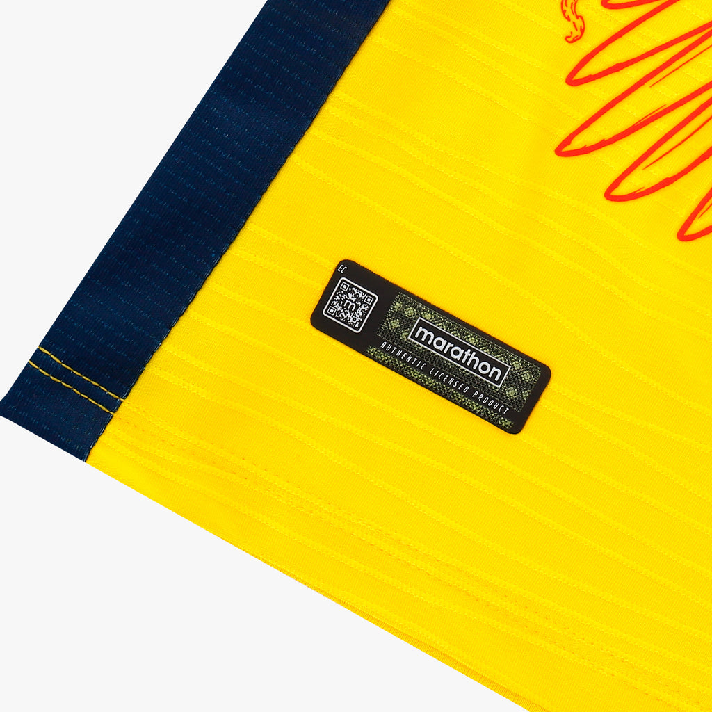 OFFICIAL ECUADOR NATIONAL TEAM JERSEY KIRIN CUP 2026 - HOME (YELLOW)