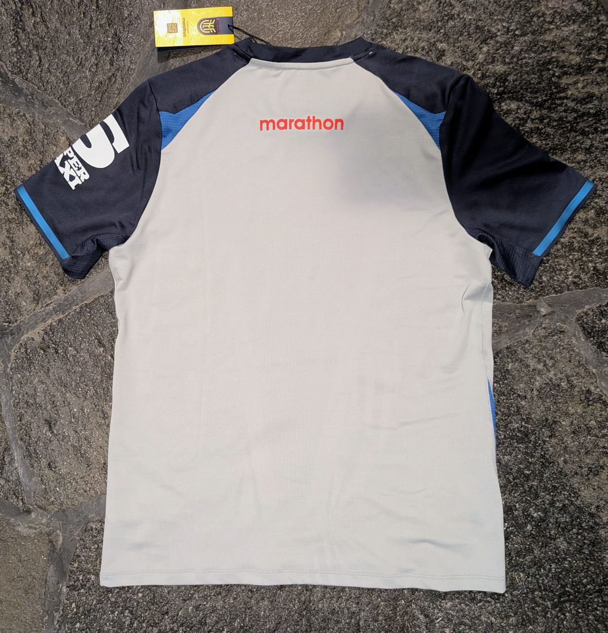 ECUADOR WORLD CUP GRAY TRAINING JERSEY WITH SPONSORS