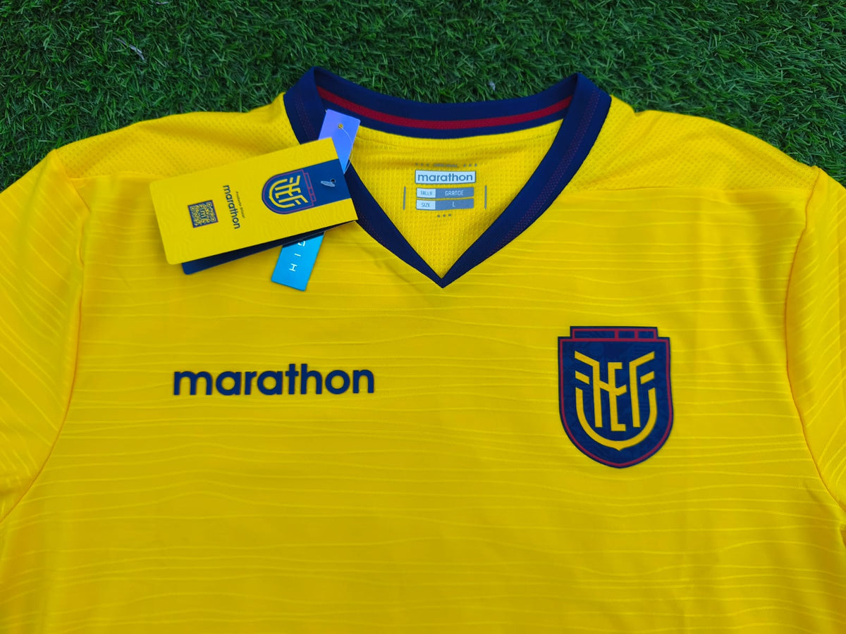 OFFICIAL ECUADOR NATIONAL TEAM JERSEY FOR THE 2026 WORLD CUP - HOME (YELLOW)