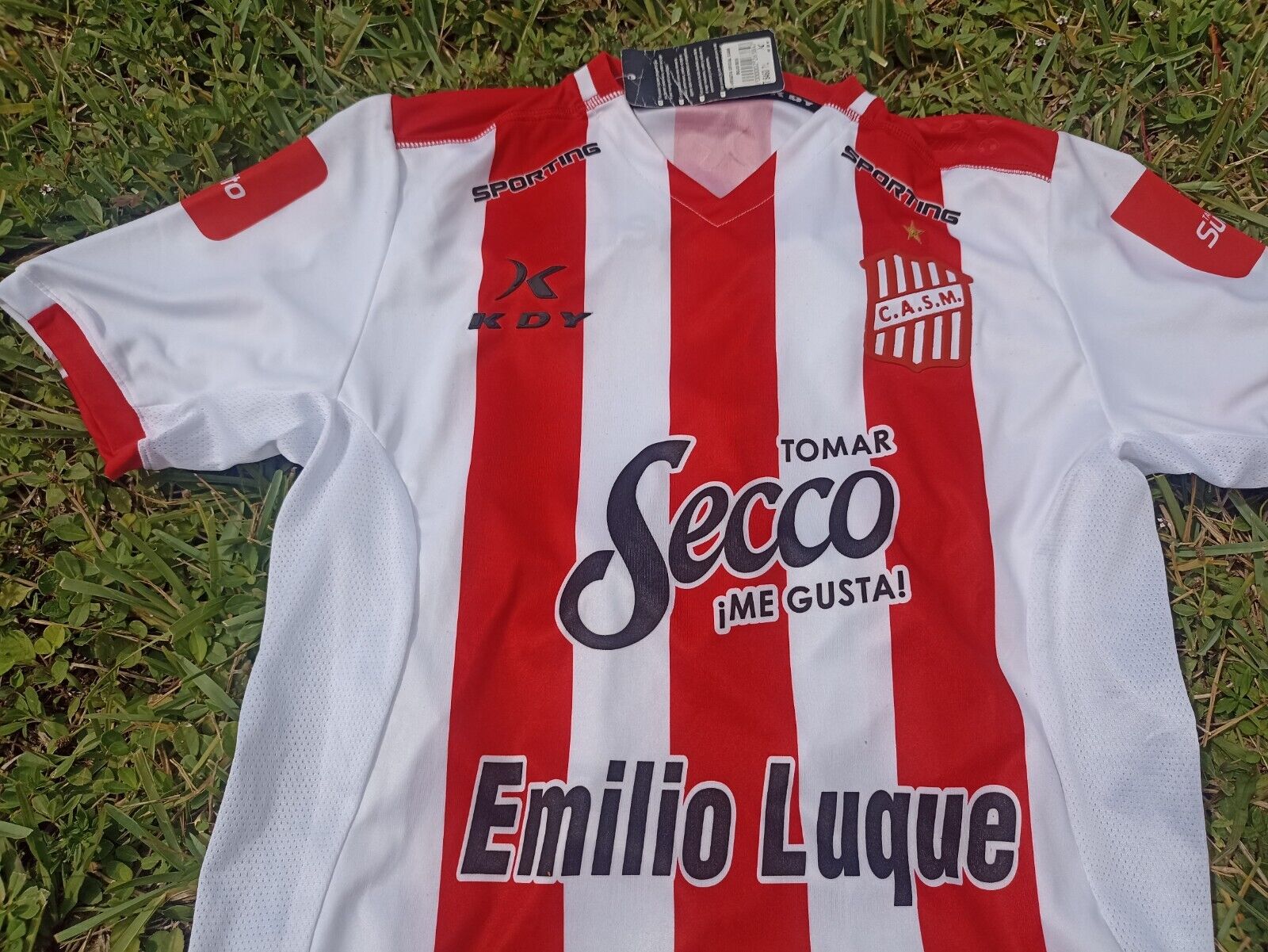 SAN MARTIN DE TUCUMAN ORIGINAL Home JERSEY Size L (Like M), By TDY, BNWT