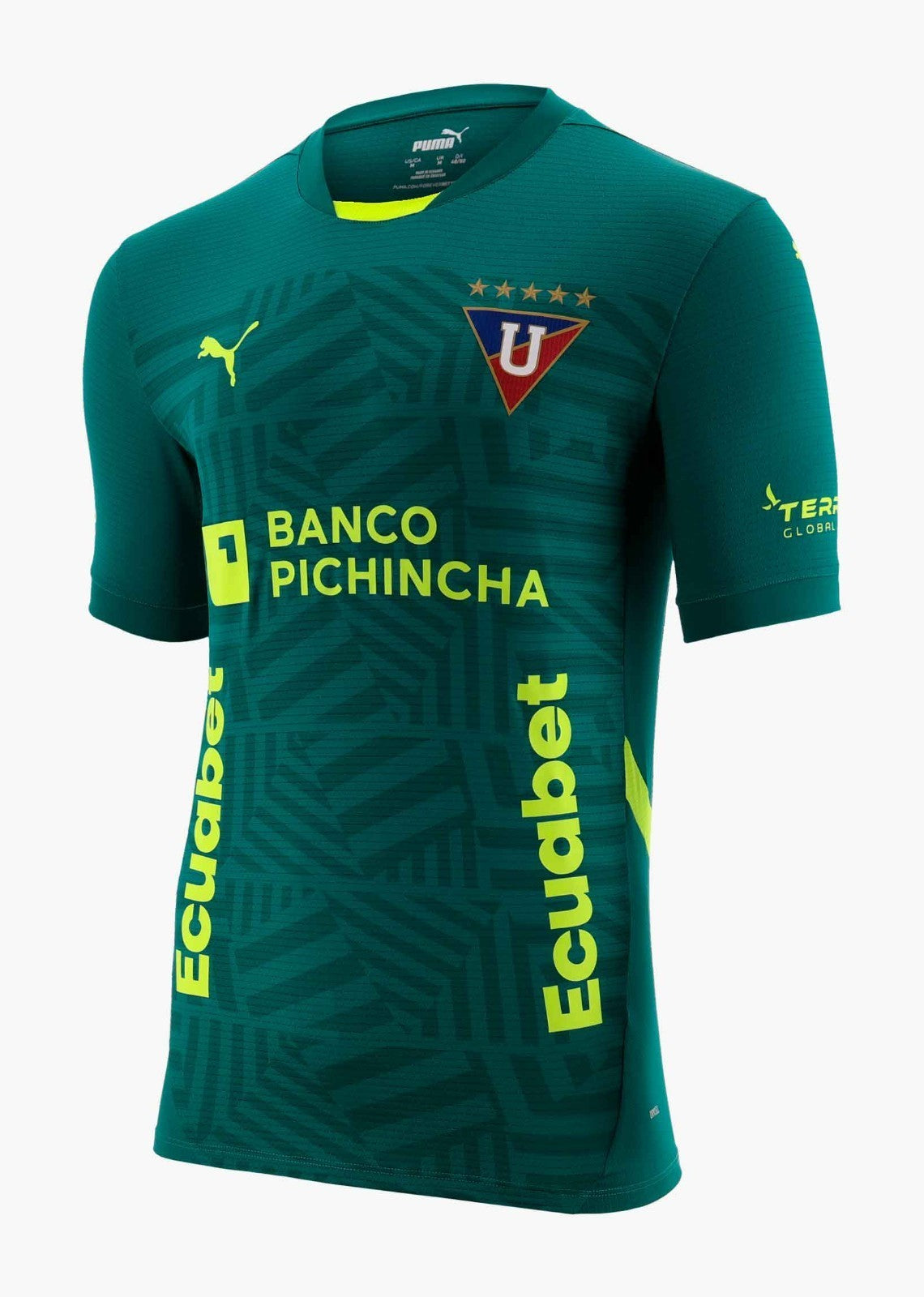 ORIGINAL! LIGA DE QUITO LDU 2025 AWAY GREEN PUMA JERSEY SIZE M BNWT + FREE GIFT