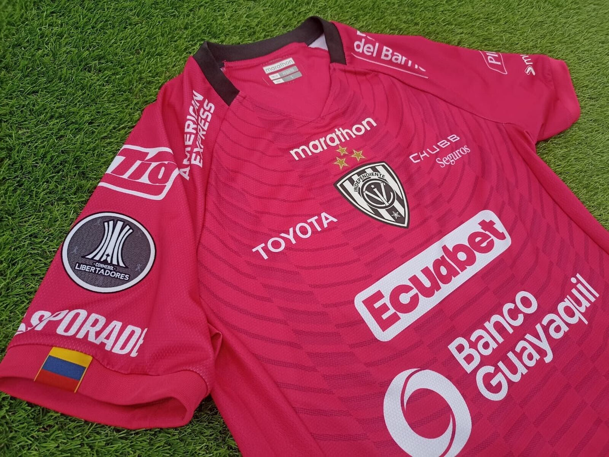 ORIGINAL! INDEPENDIENTE DEL VALLE IDV MATCH ISSUED #19 DIAZ jersey, size S, NEW!