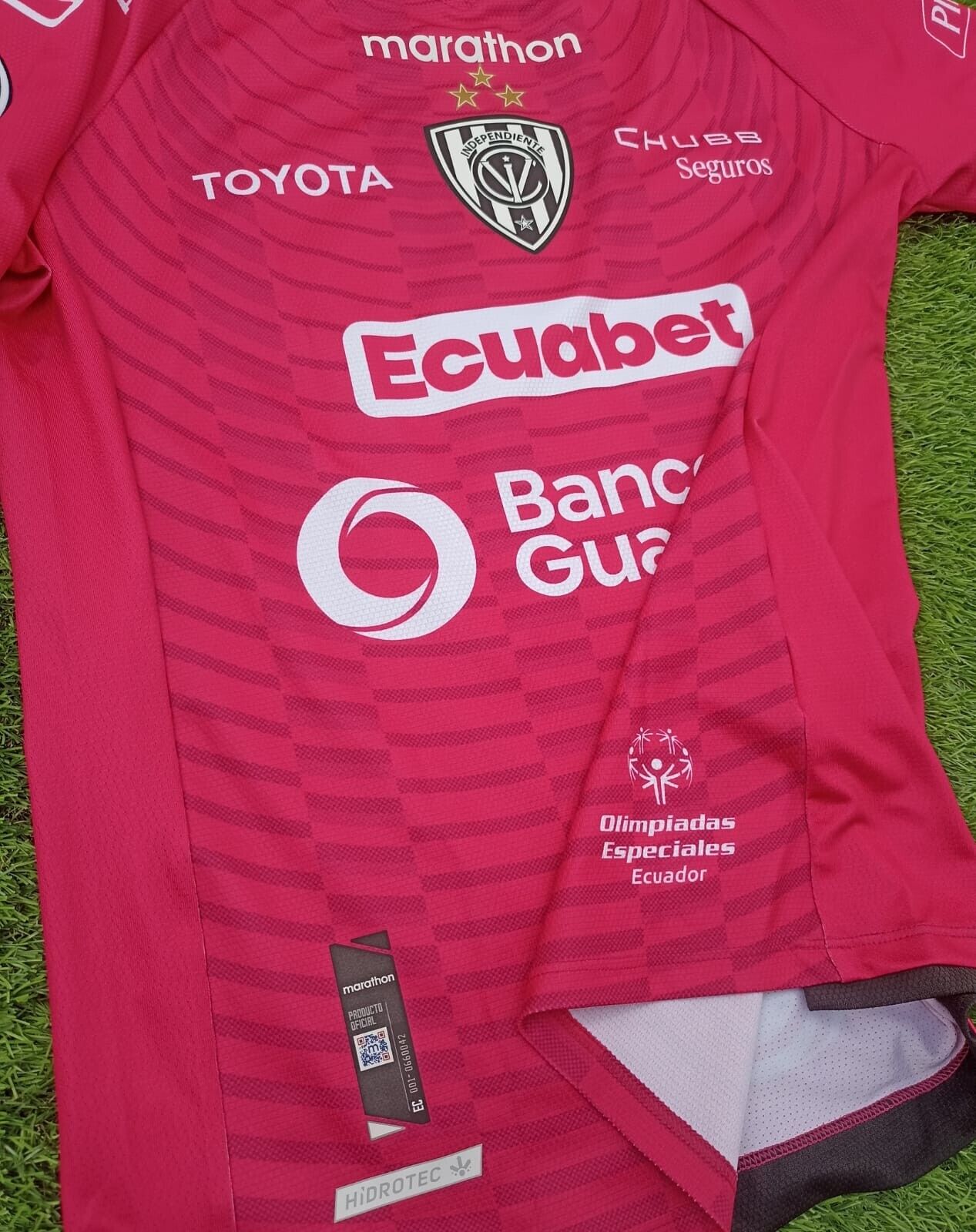 ORIGINAL! INDEPENDIENTE DEL VALLE IDV MATCH ISSUED #19 DIAZ jersey, size S, NEW!