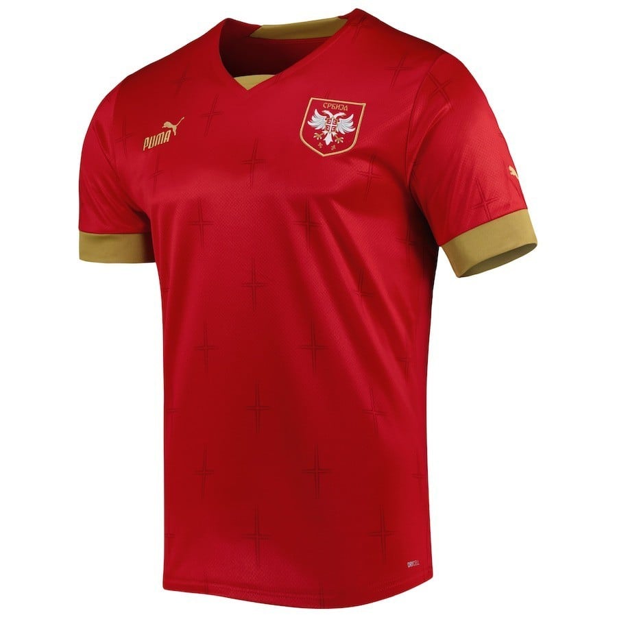 ORIGINAL Serbia Nat. Team Home Soccer Jersey shirt 2022, PUMA, BNWT, Size L