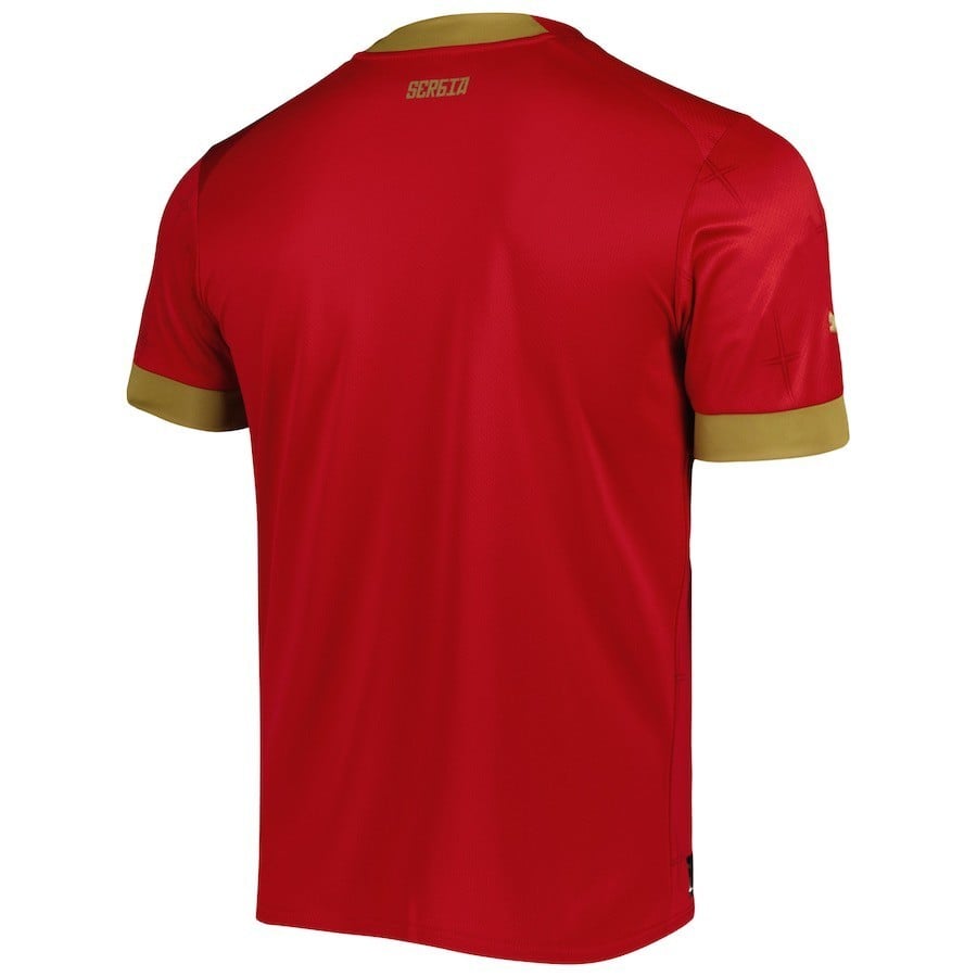 ORIGINAL Serbia Nat. Team Home Soccer Jersey shirt 2022, PUMA, BNWT, Size L