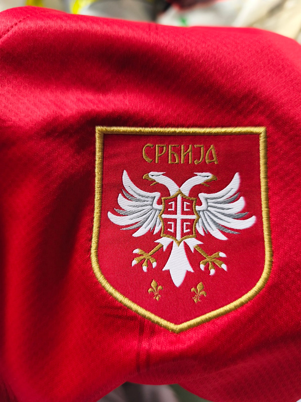 ORIGINAL Serbia Nat. Team Home Soccer Jersey shirt 2022, PUMA, BNWT, Size L